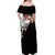 Charizard Mix Manga Off Shoulder Maxi Dress