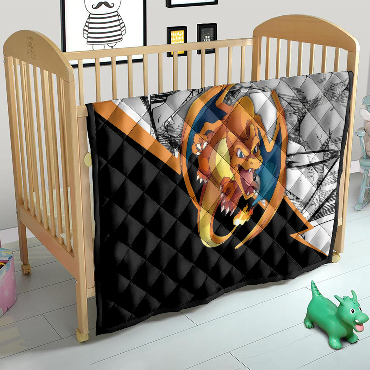 Charizard Mix Manga Quilt