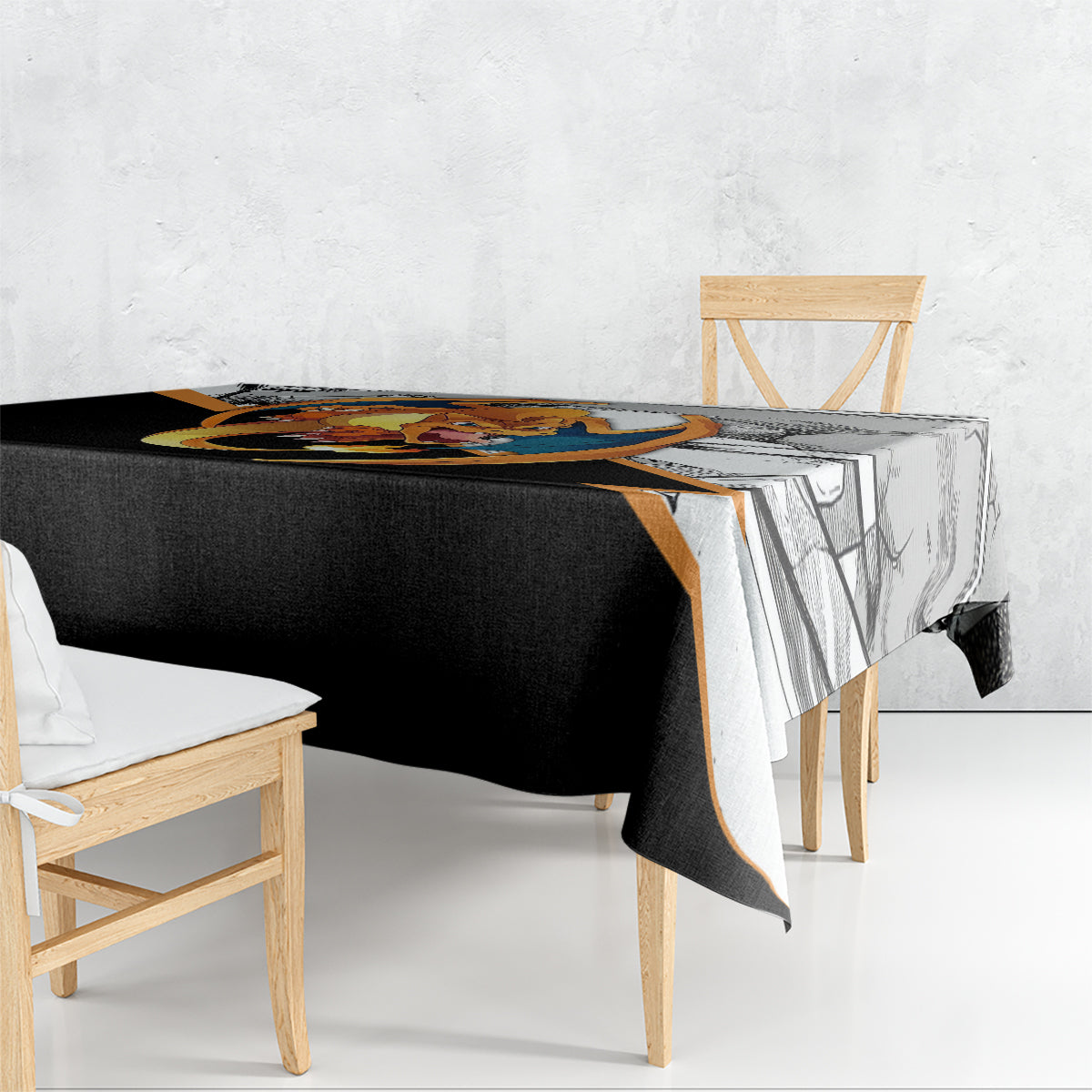 Charizard Mix Manga Tablecloth