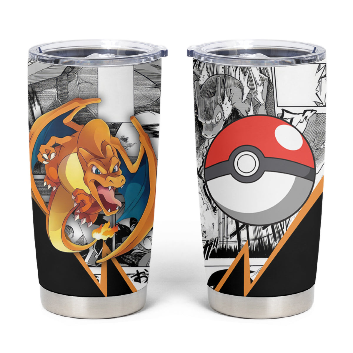 Charizard Tumbler Cup Mix Manga