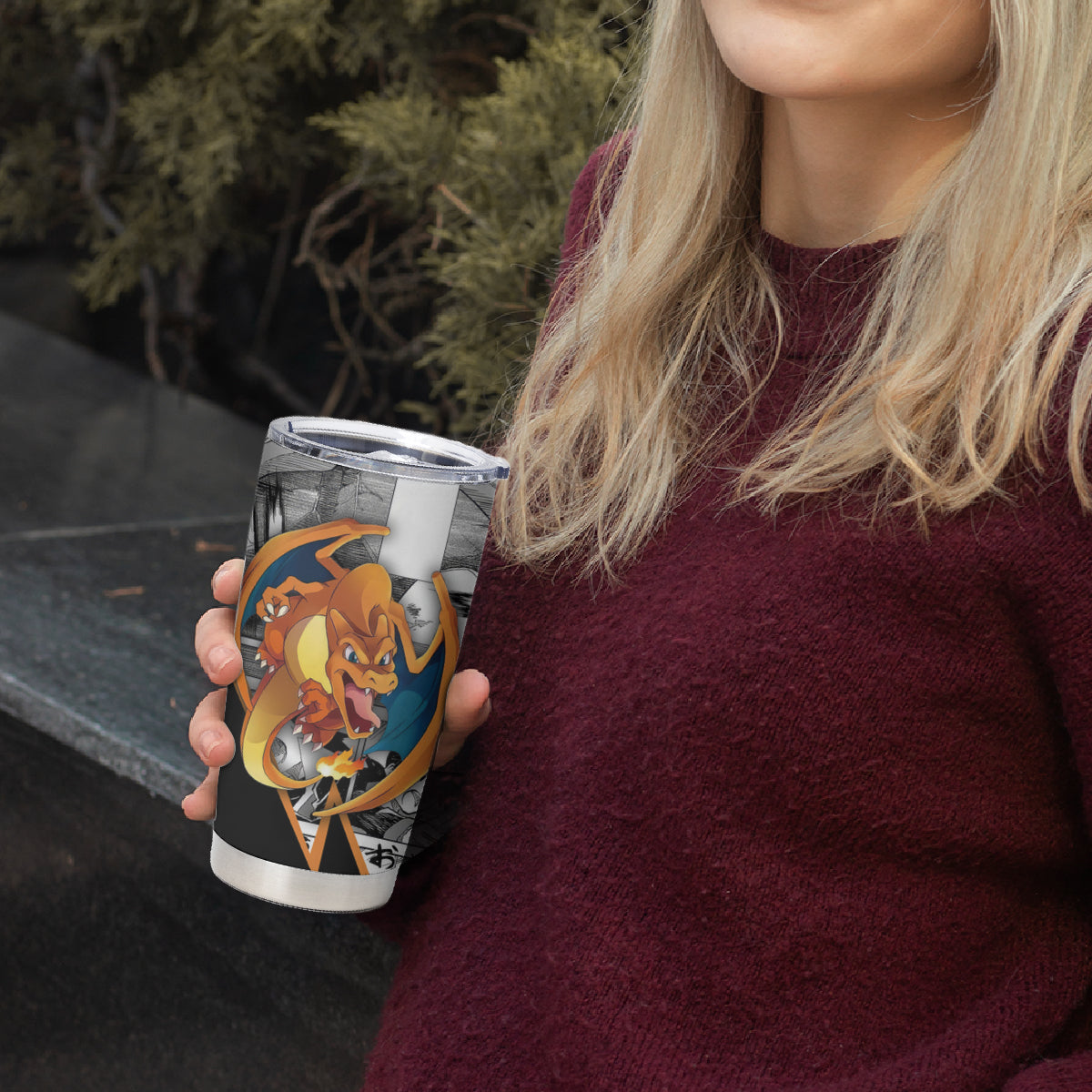 Charizard Tumbler Cup Mix Manga