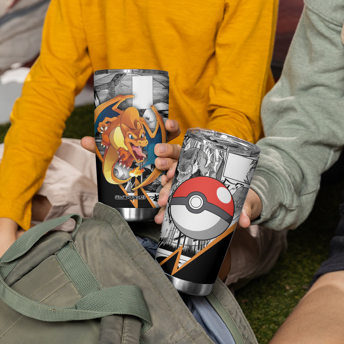 Charizard Tumbler Cup Mix Manga