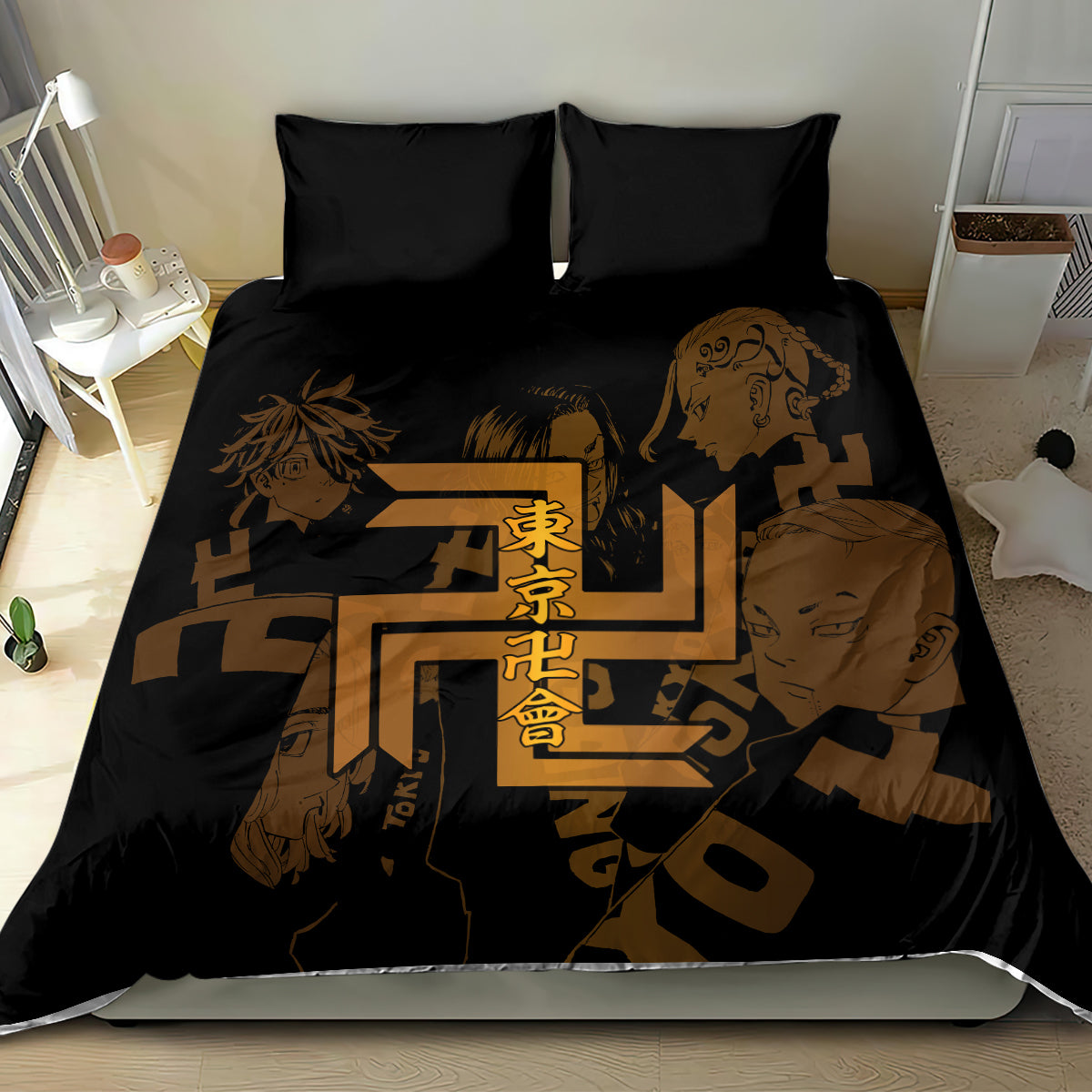 Tokyo Manjikai Bedding Set