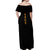 Tokyo Manjikai Off Shoulder Maxi Dress