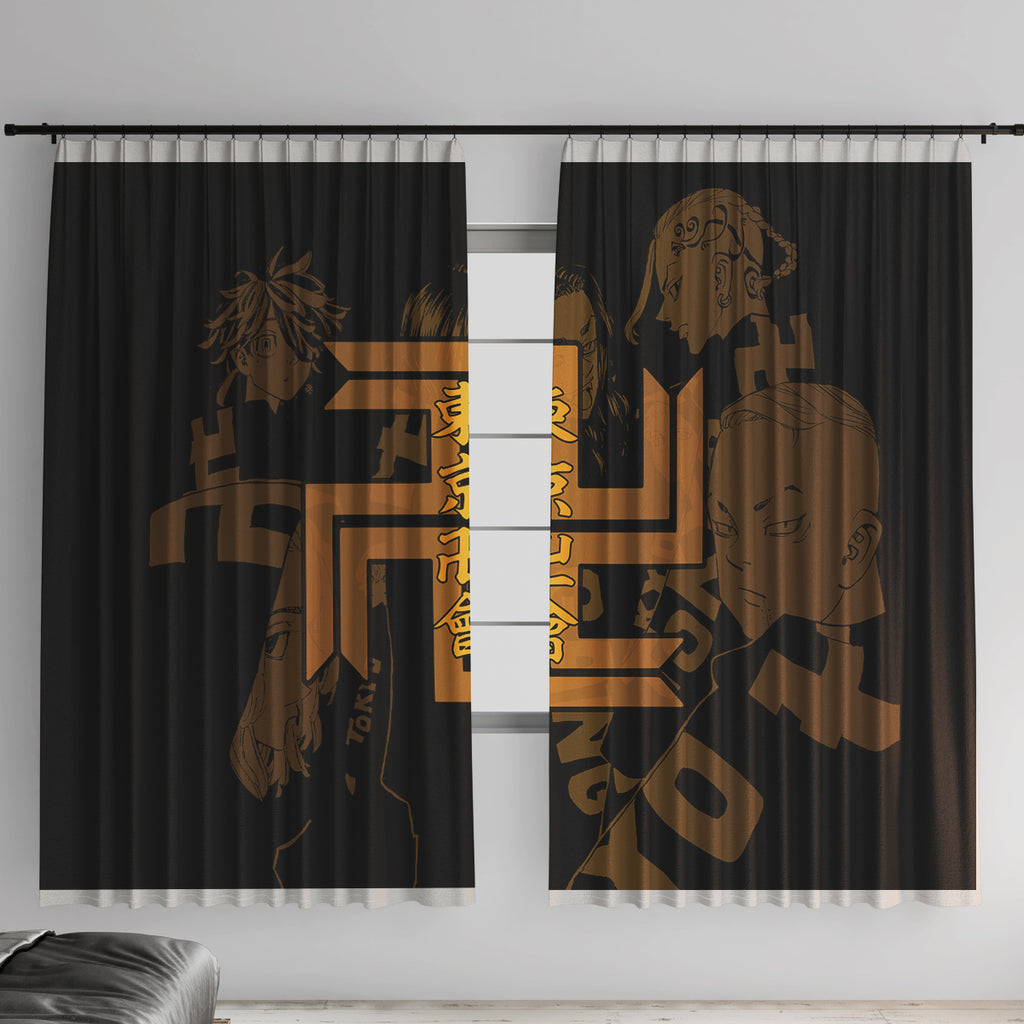 Tokyo Manjikai Window Curtain