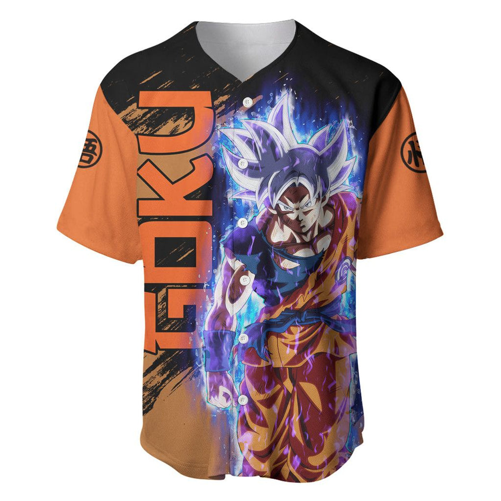 Goku Ultra Instinct Baseball Jersey