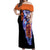Goku Ultra Instinct Off Shoulder Maxi Dress