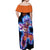 Goku Ultra Instinct Off Shoulder Maxi Dress