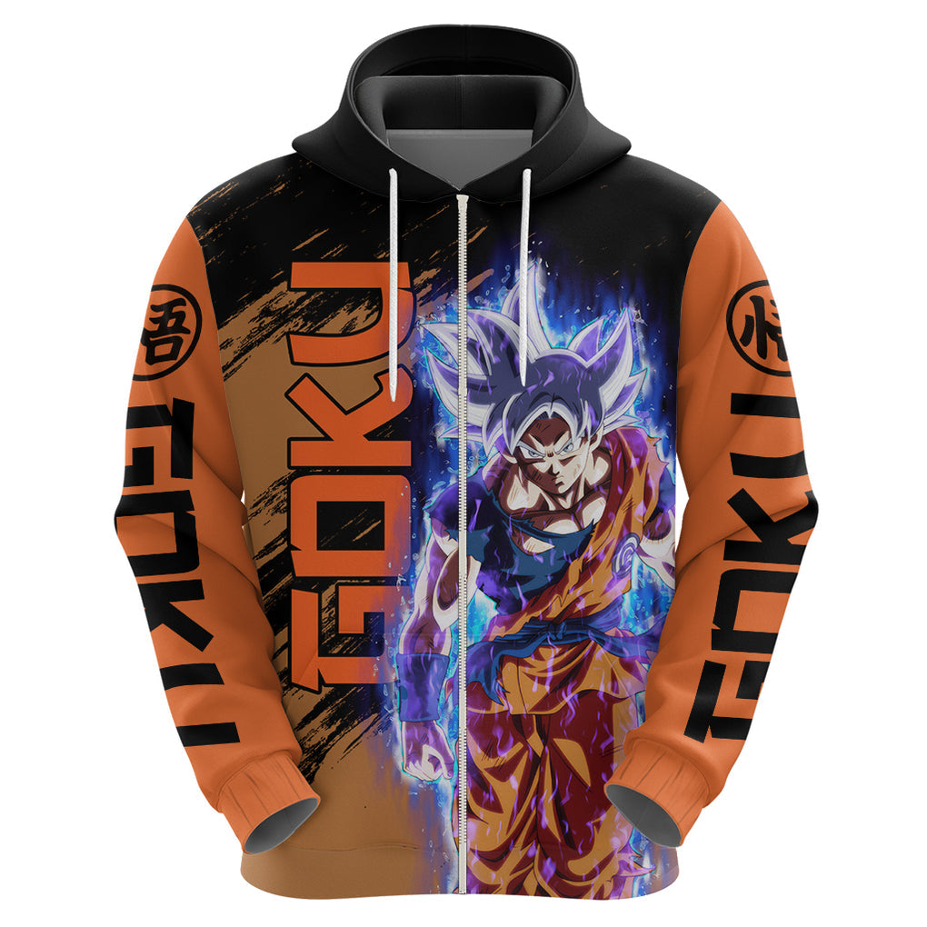 Goku Ultra Instinct Zip Hoodie