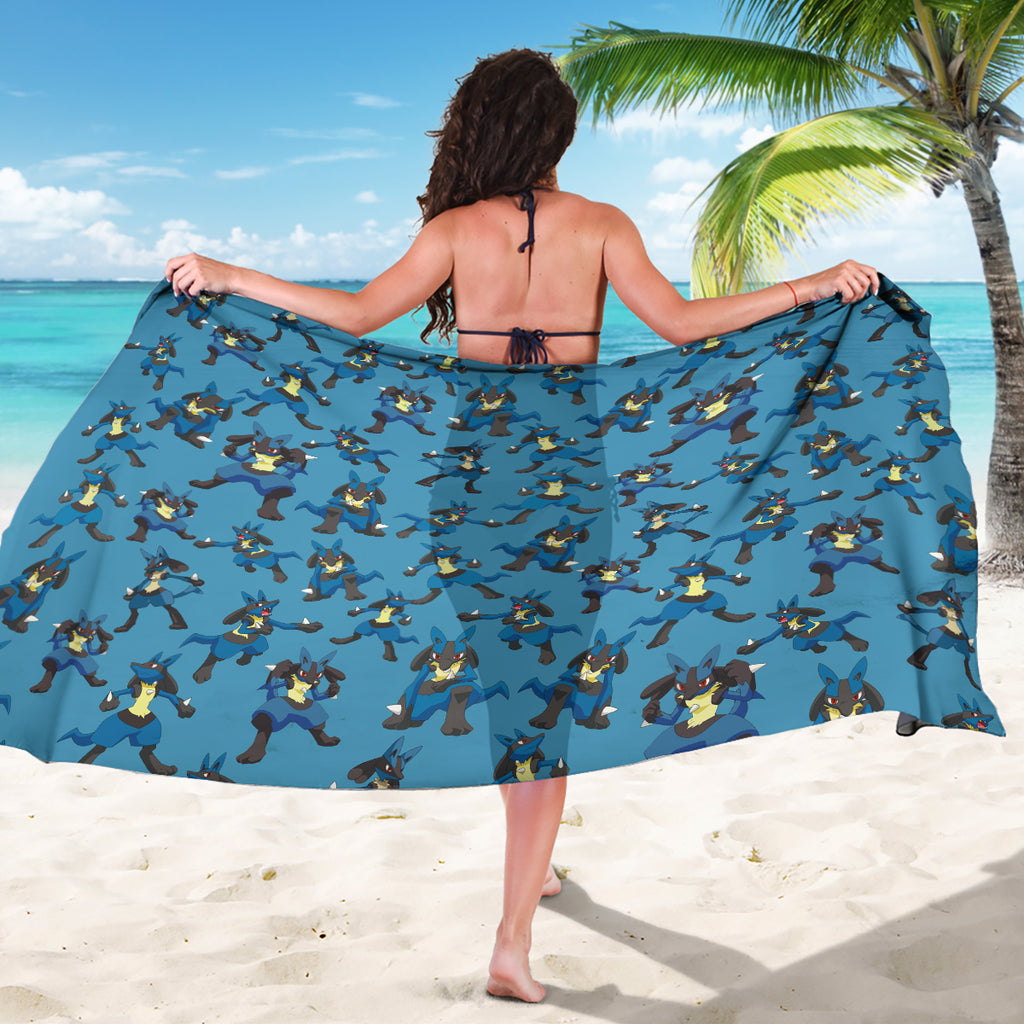 Lucario Pattern Style Sarong