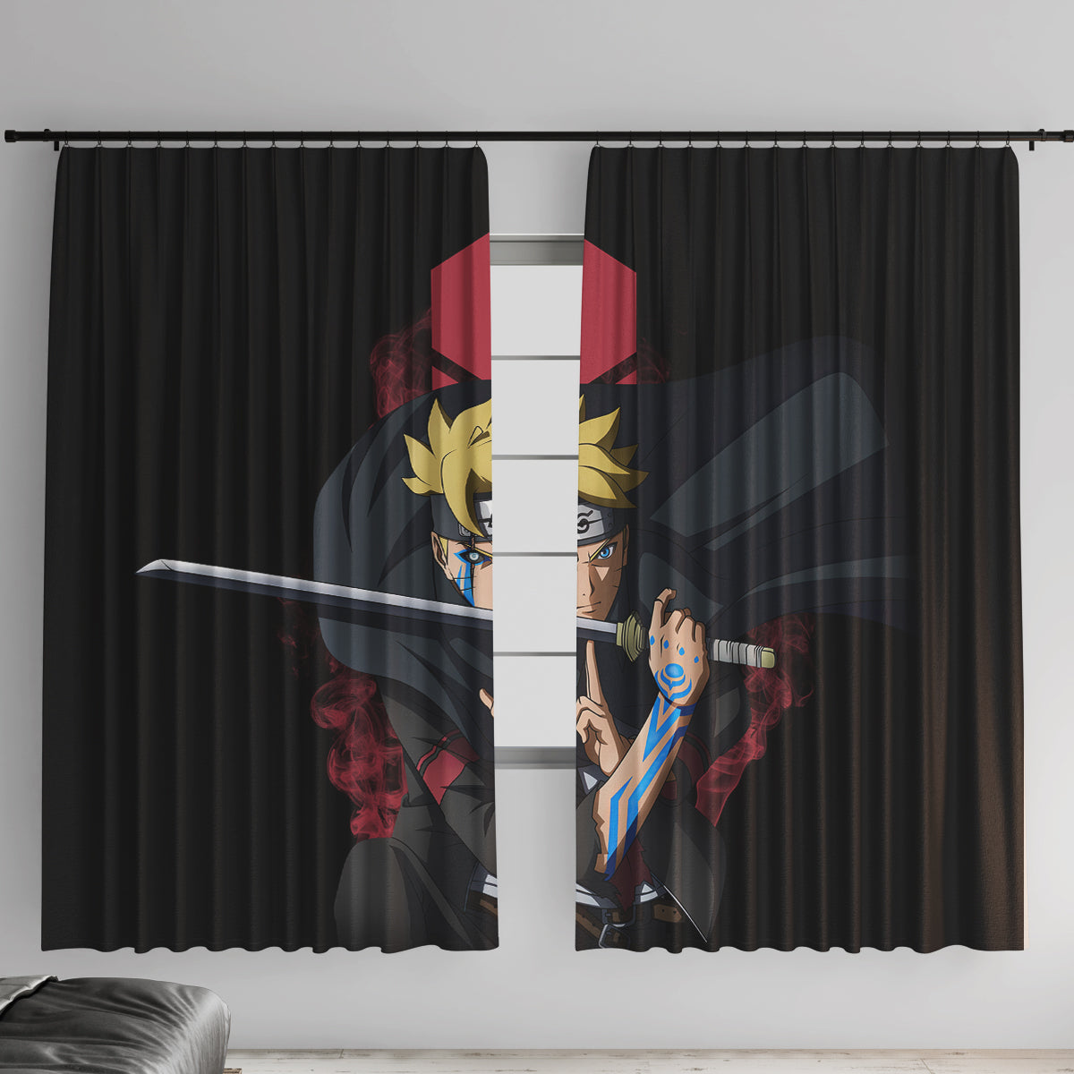 BRT Uzumaki - BRT Anime Window Curtain