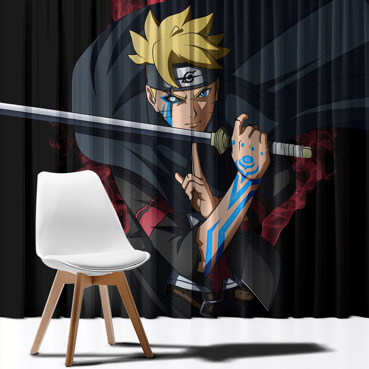 BRT Uzumaki - BRT Anime Window Curtain