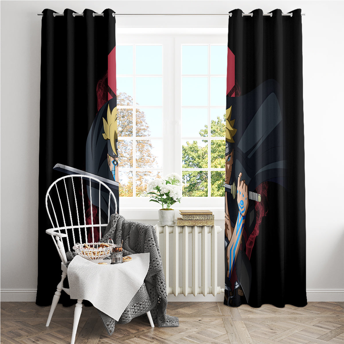 BRT Uzumaki - BRT Anime Window Curtain
