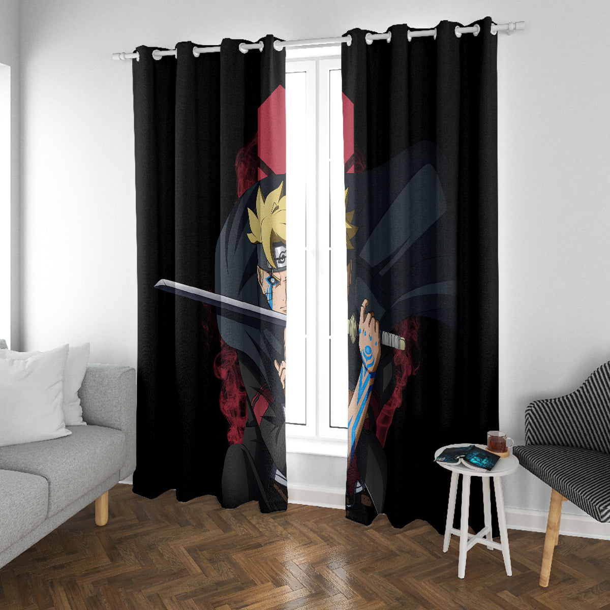 BRT Uzumaki - BRT Anime Window Curtain