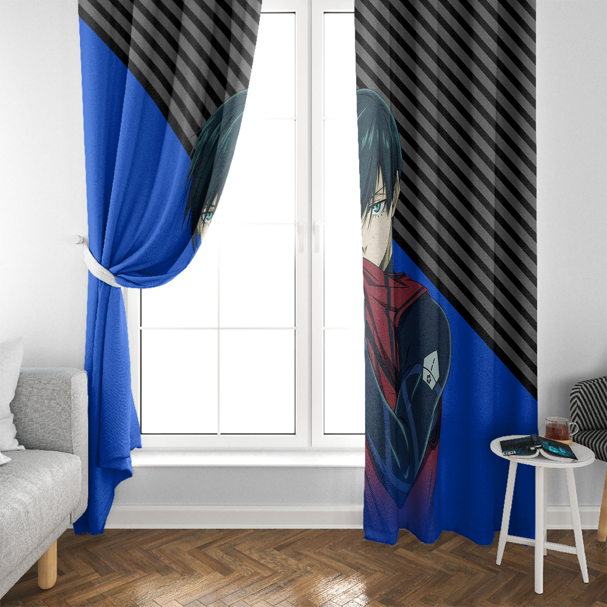 Rin Itoshi Window Curtain
