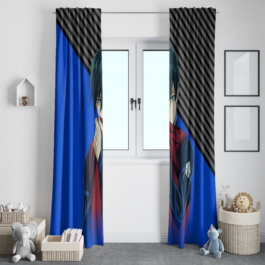 Rin Itoshi Window Curtain