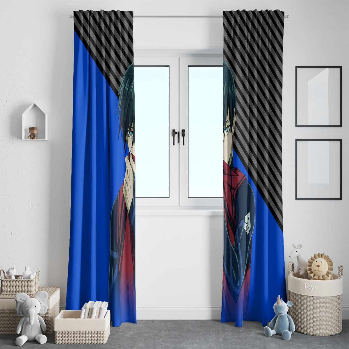 Rin Itoshi Window Curtain