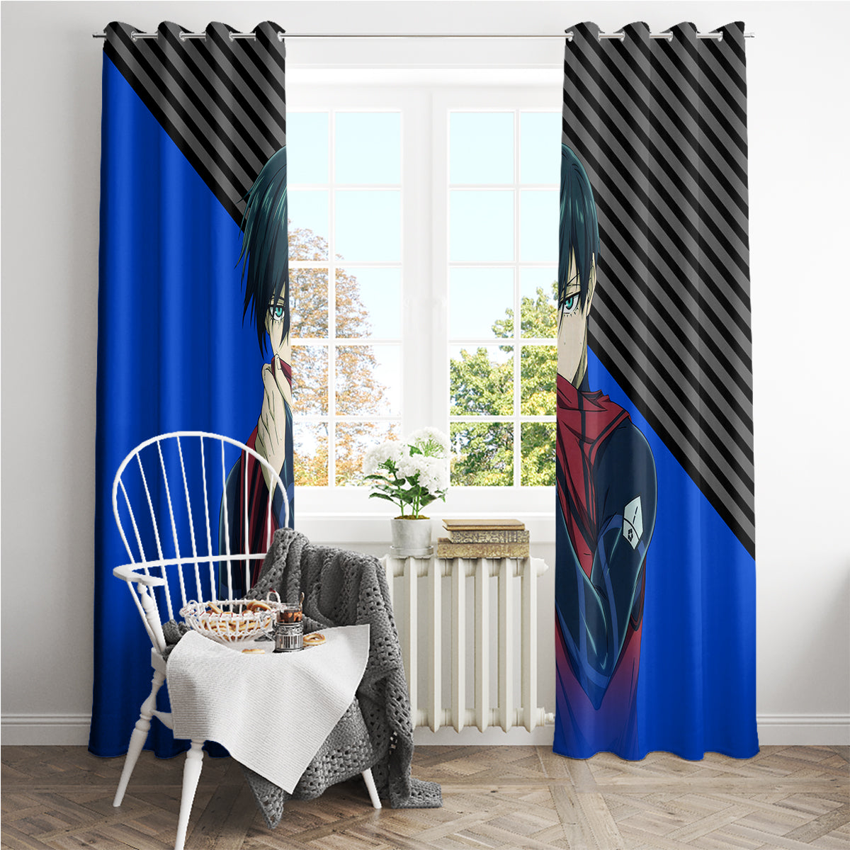 Rin Itoshi Window Curtain
