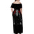 Miyamoto Musashi Off Shoulder Maxi Dress