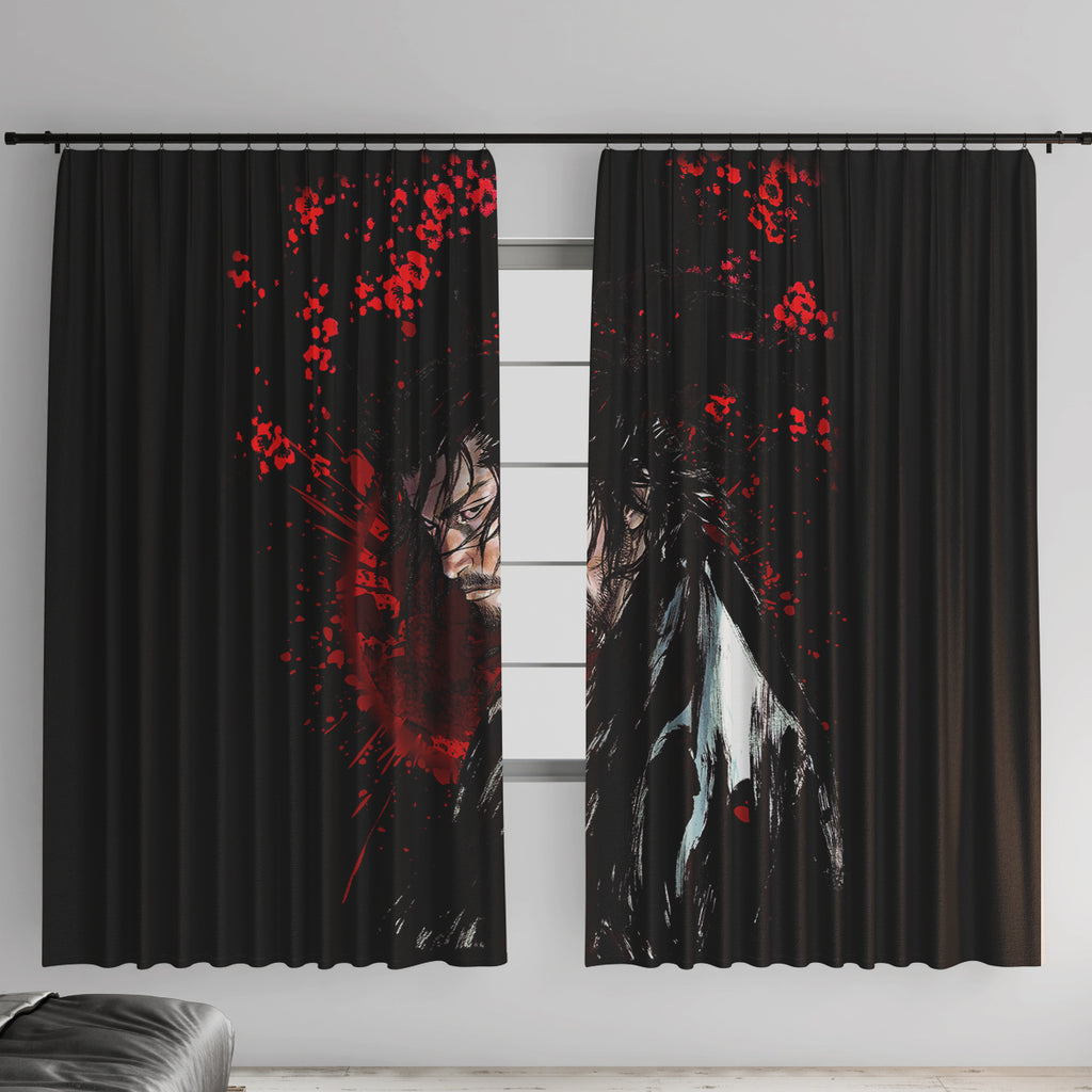 Miyamoto Musashi Window Curtain