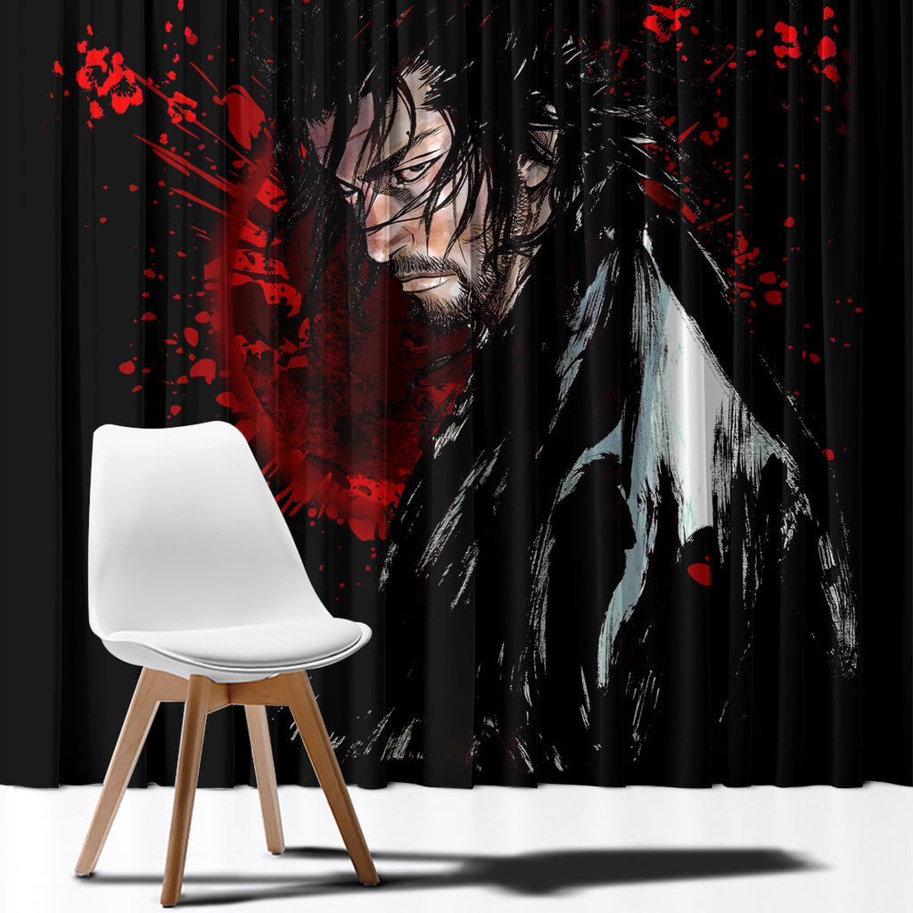 Miyamoto Musashi Window Curtain