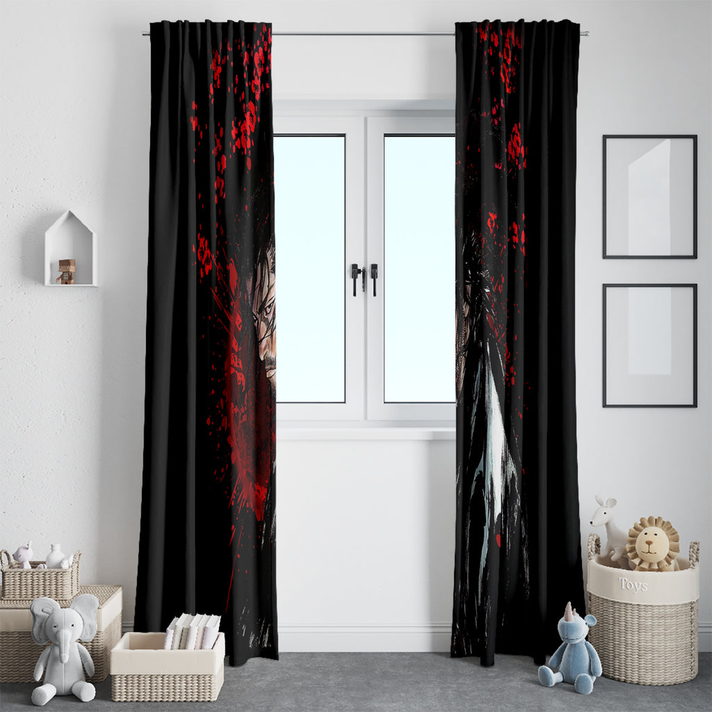 Miyamoto Musashi Window Curtain