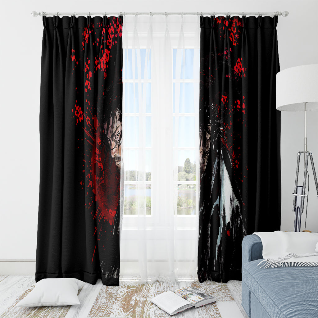 Miyamoto Musashi Window Curtain