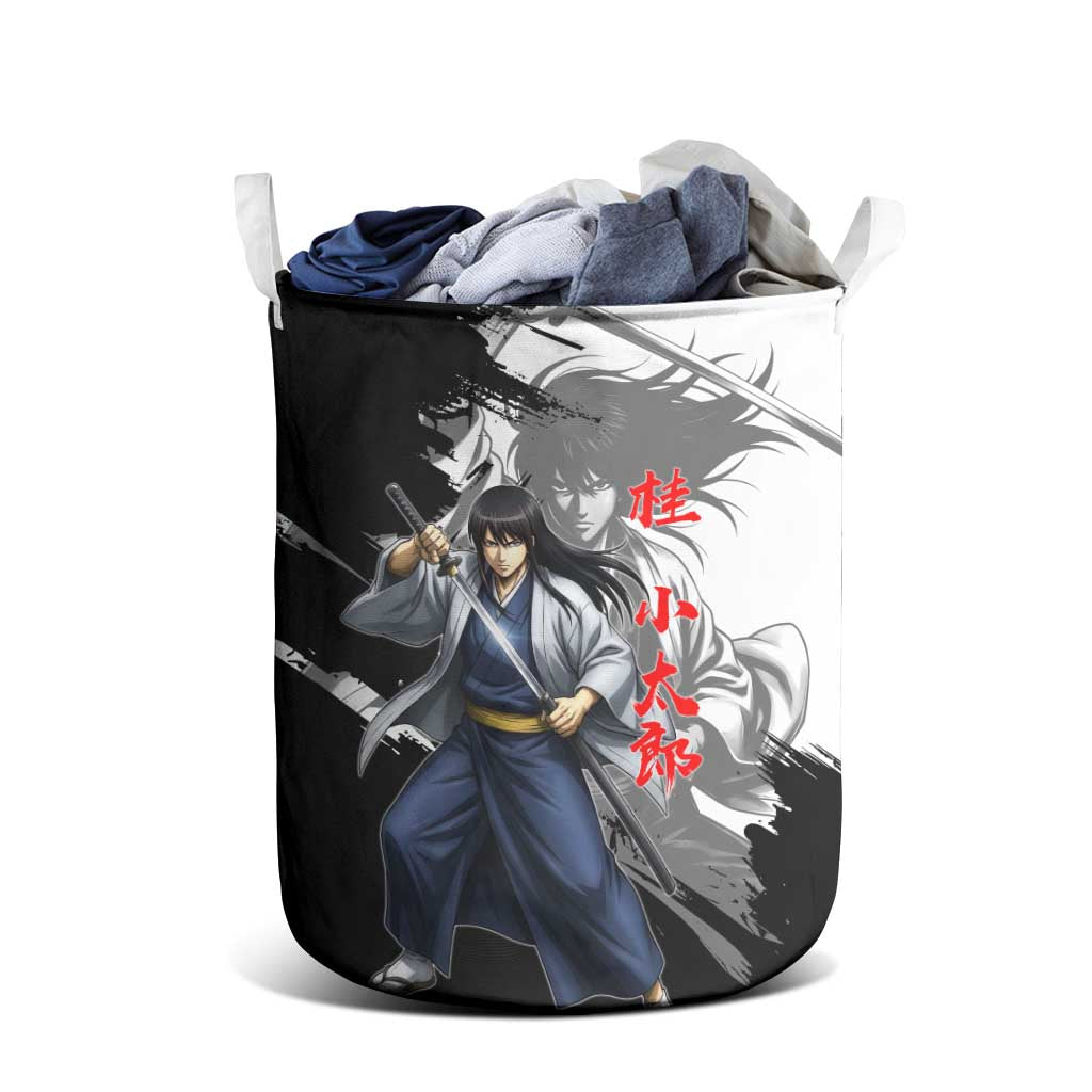 Kotaro Katsura Laundry Basket Traditional Samurai Ink Style
