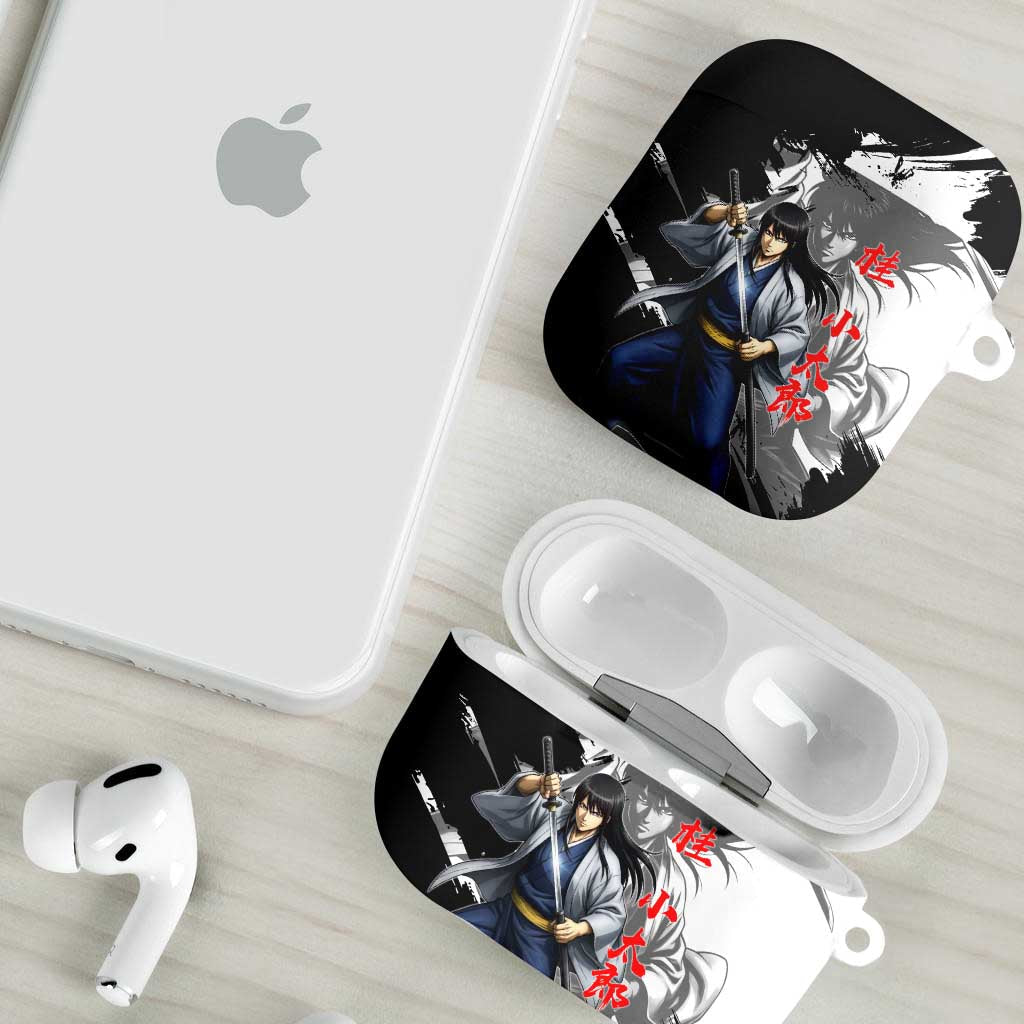 Kotaro Katsura AirPods Case Traditional Samurai Ink Style