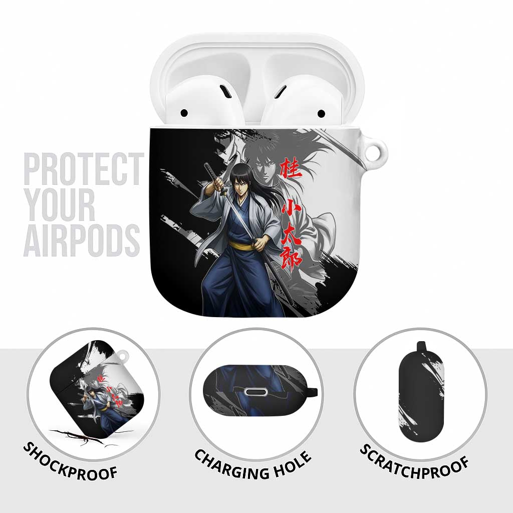 Kotaro Katsura AirPods Case Traditional Samurai Ink Style
