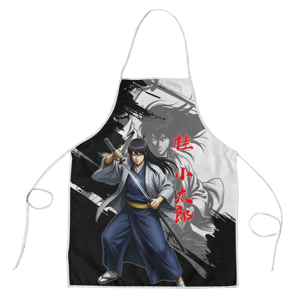 Kotaro Katsura Apron Traditional Samurai Ink Style