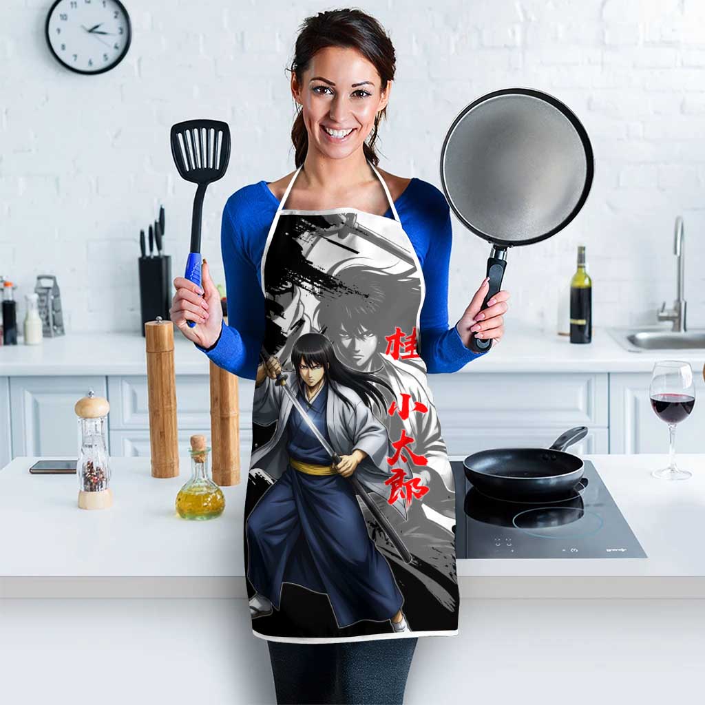 Kotaro Katsura Apron Traditional Samurai Ink Style