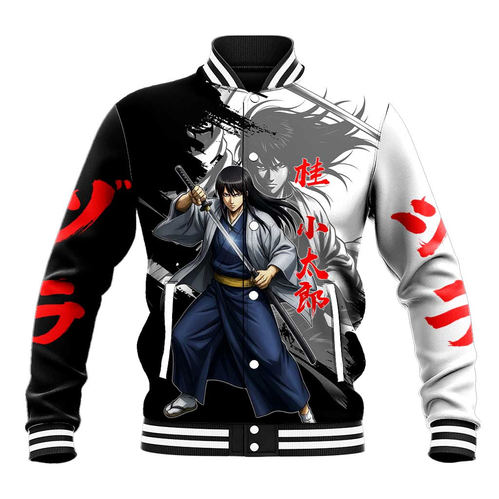 Kotaro Katsura Baseball Jacket Traditional Samurai Ink Style
