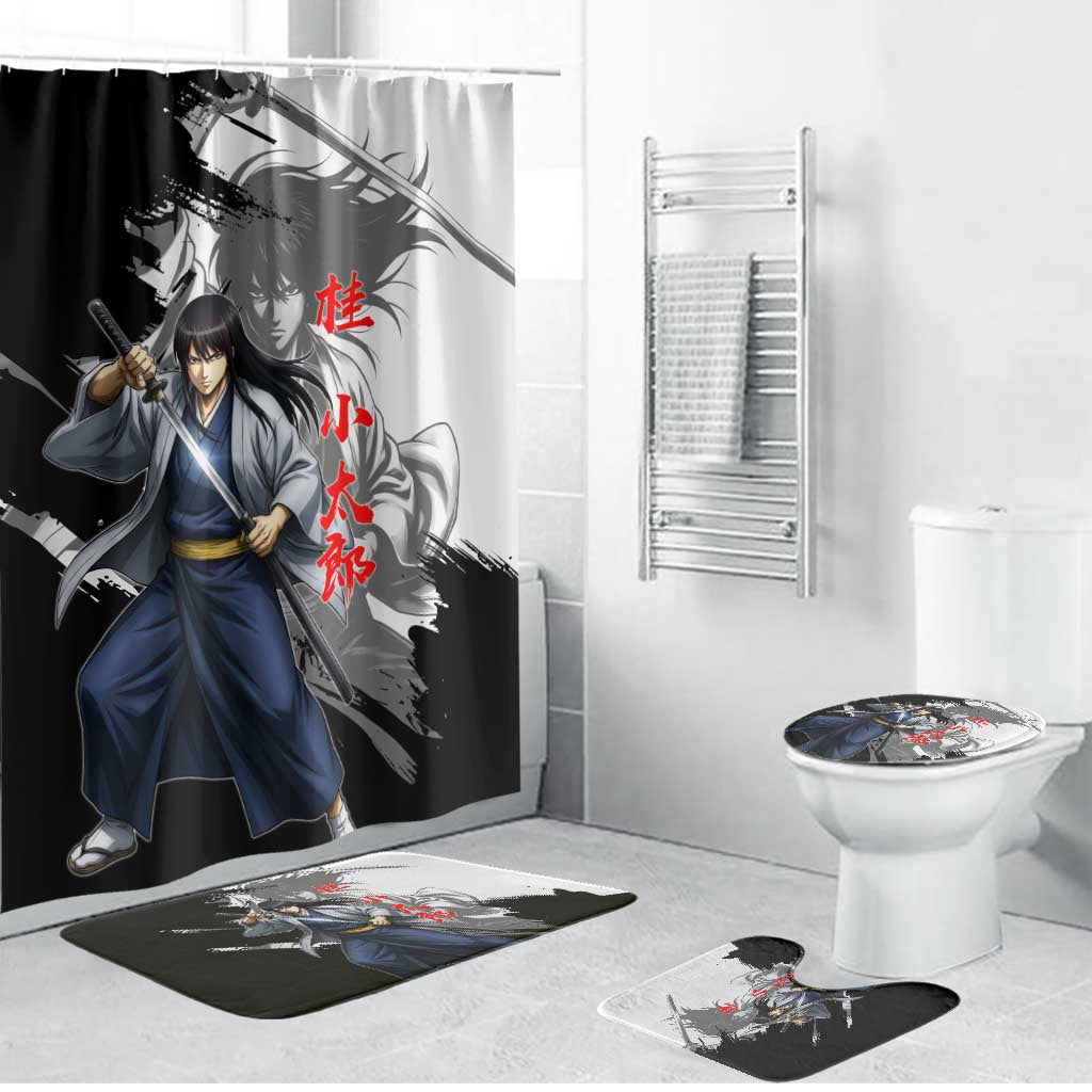 Kotaro Katsura Bathroom Set Traditional Samurai Ink Style