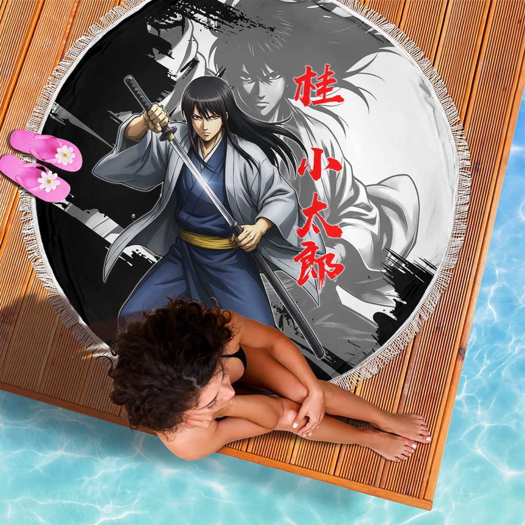 Kotaro Katsura Beach Blanket Traditional Samurai Ink Style