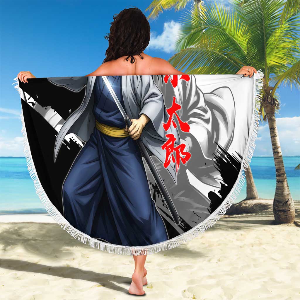 Kotaro Katsura Beach Blanket Traditional Samurai Ink Style