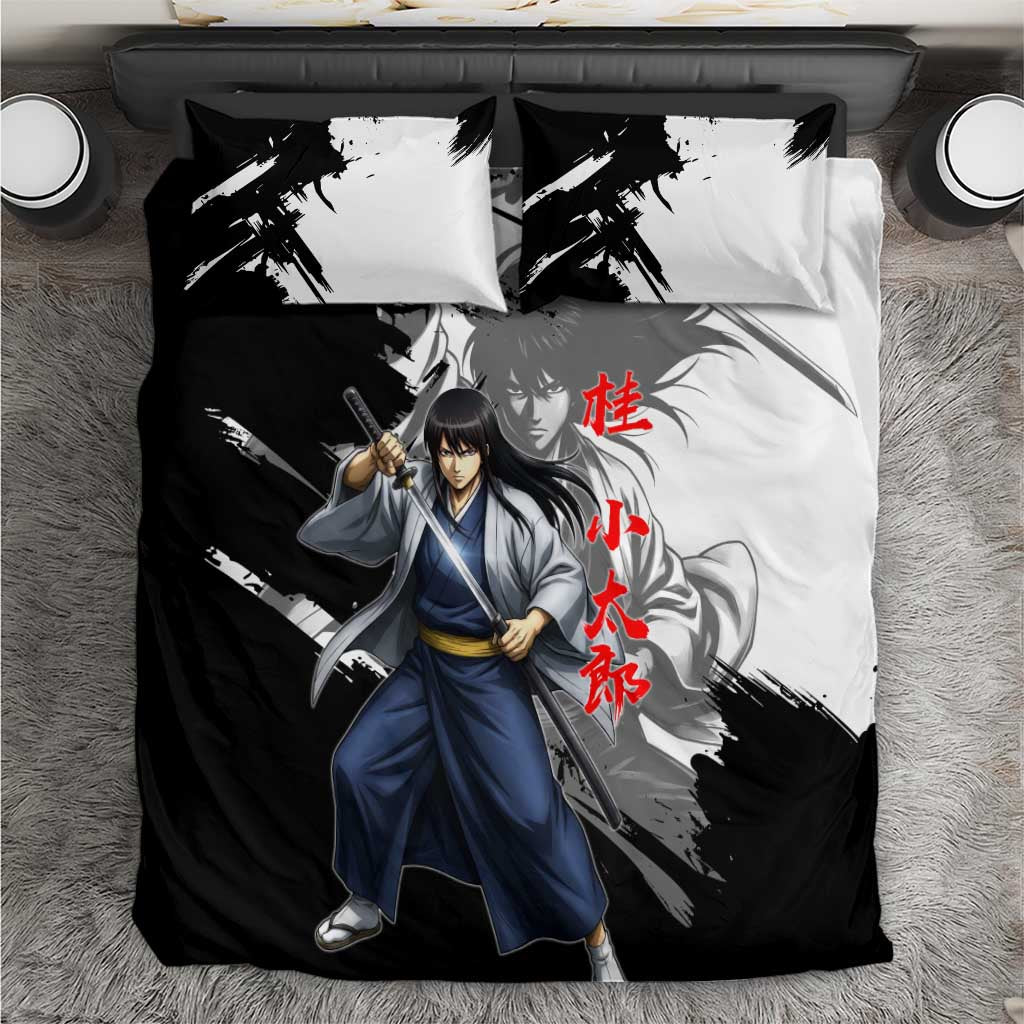 Kotaro Katsura Bedding Set Traditional Samurai Ink Style