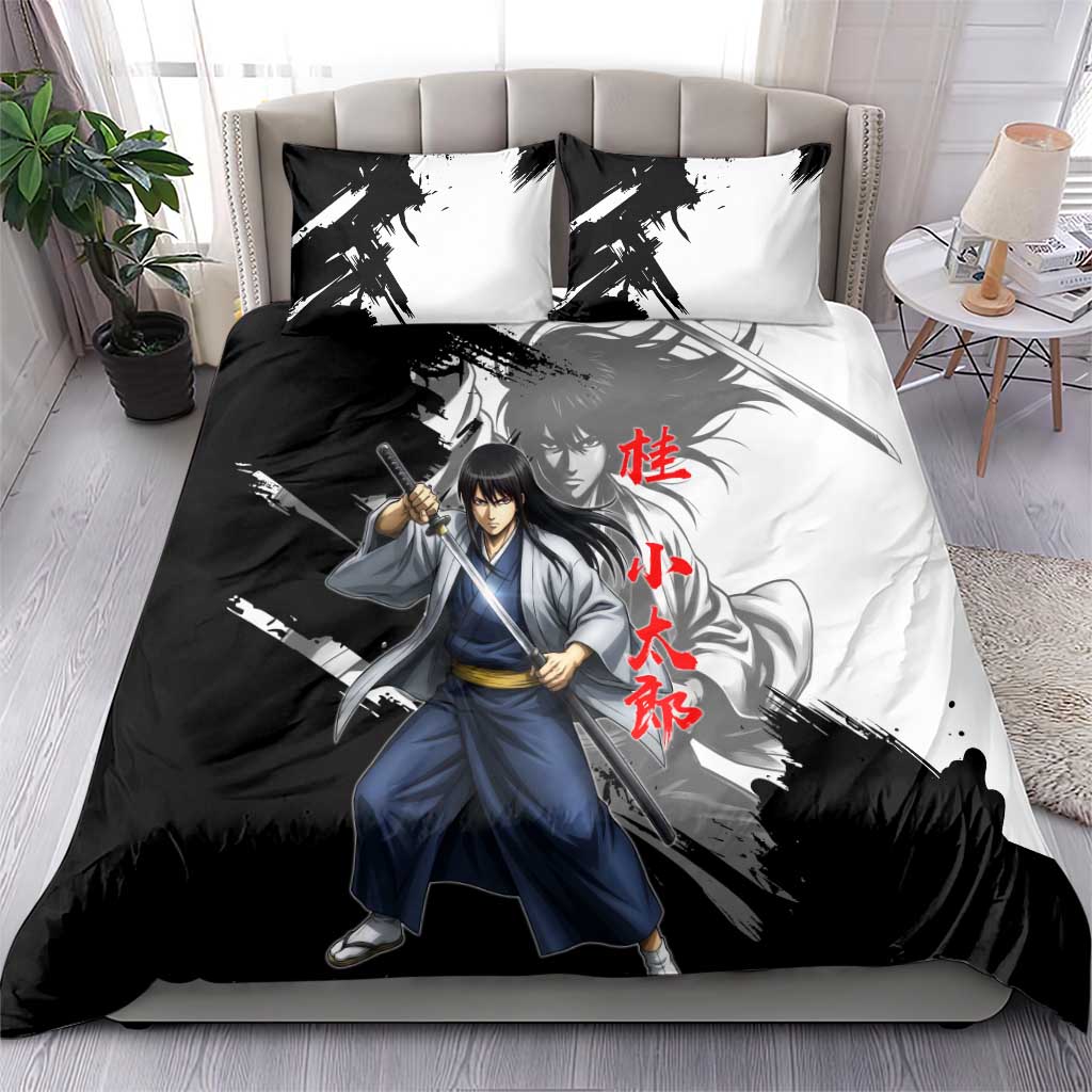 Kotaro Katsura Bedding Set Traditional Samurai Ink Style