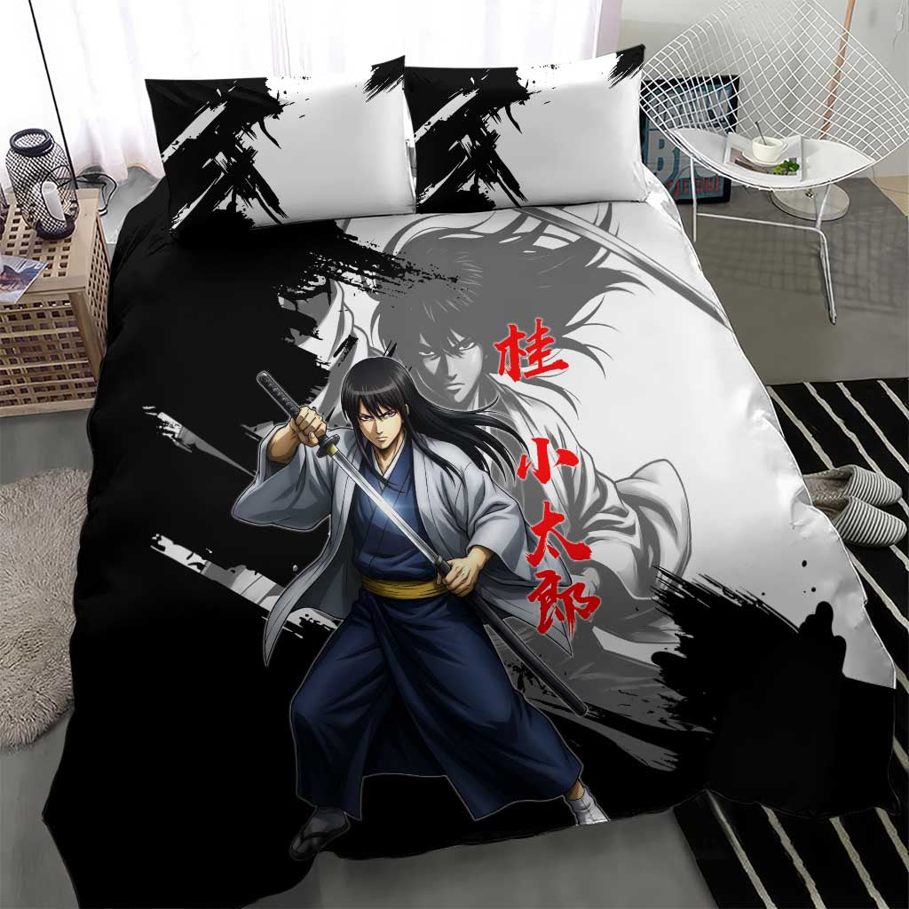 Kotaro Katsura Bedding Set Traditional Samurai Ink Style