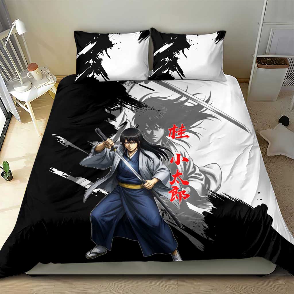 Kotaro Katsura Bedding Set Traditional Samurai Ink Style
