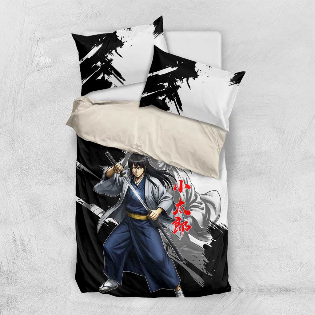 Kotaro Katsura Bedding Set Traditional Samurai Ink Style