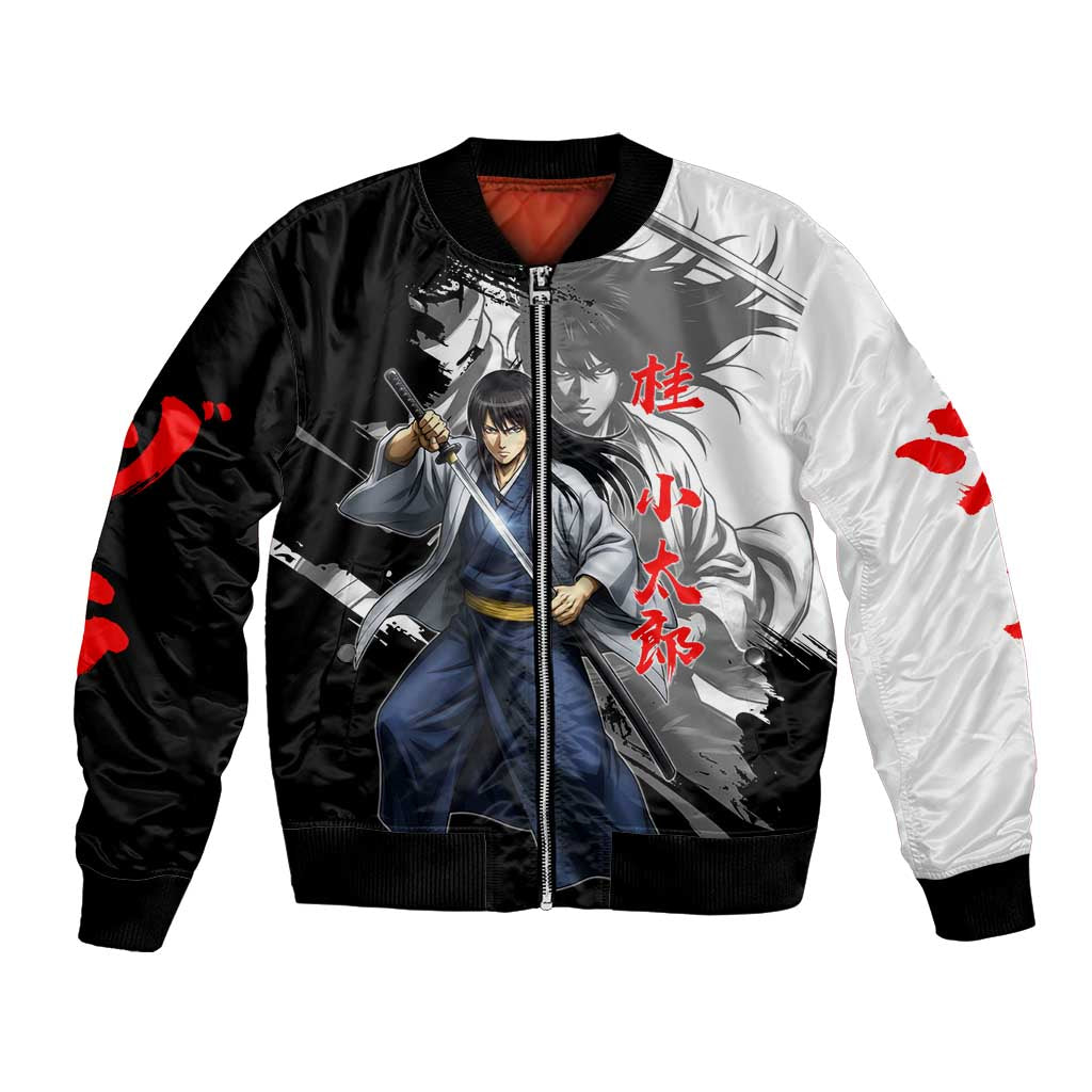 Kotaro Katsura Bomber Jacket Traditional Samurai Ink Style