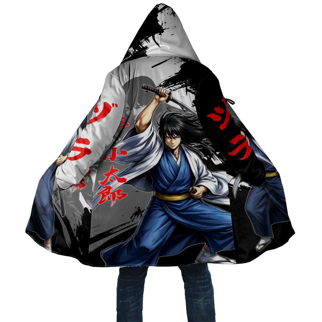 Kotaro Katsura Cloak Traditional Samurai Ink Style