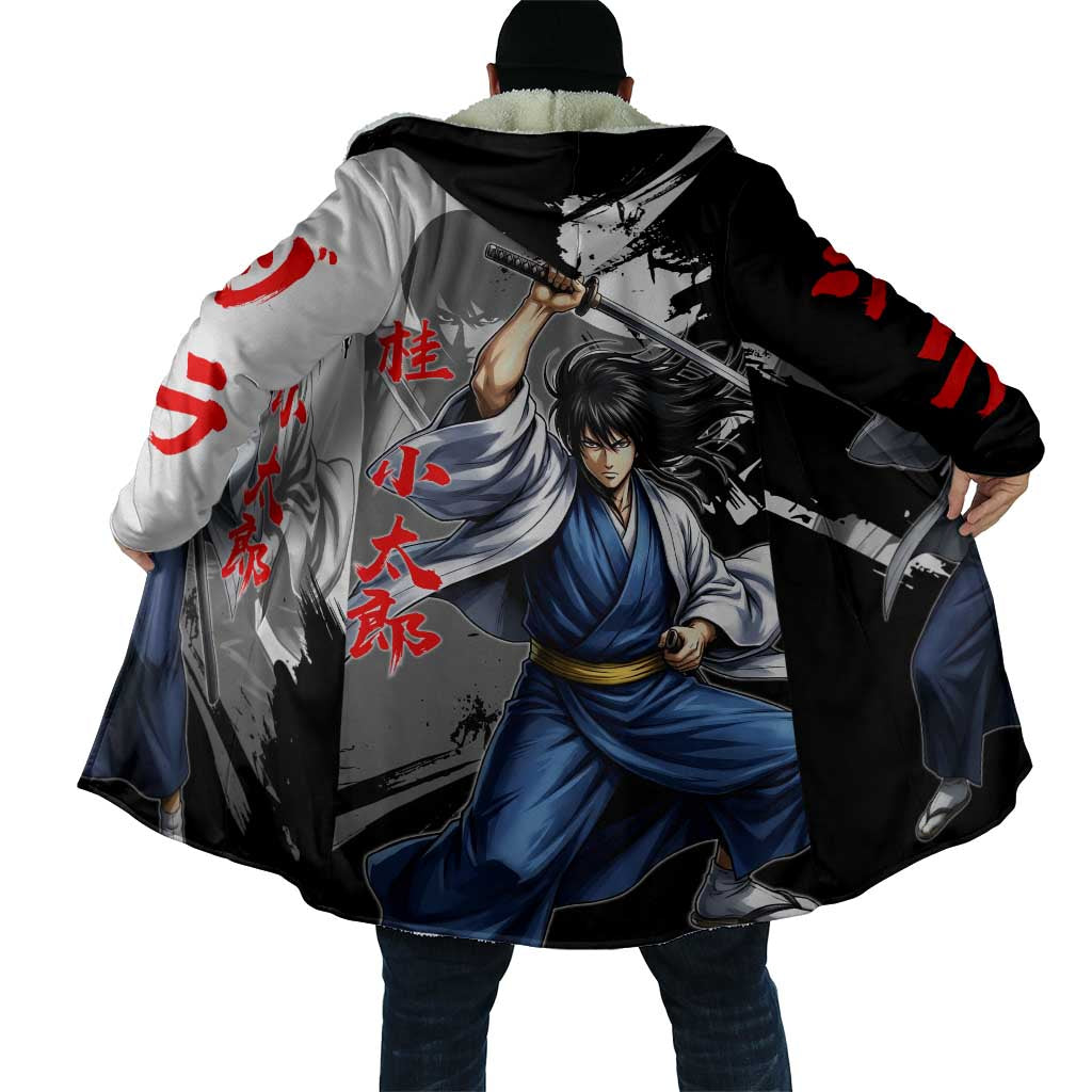 Kotaro Katsura Cloak Traditional Samurai Ink Style