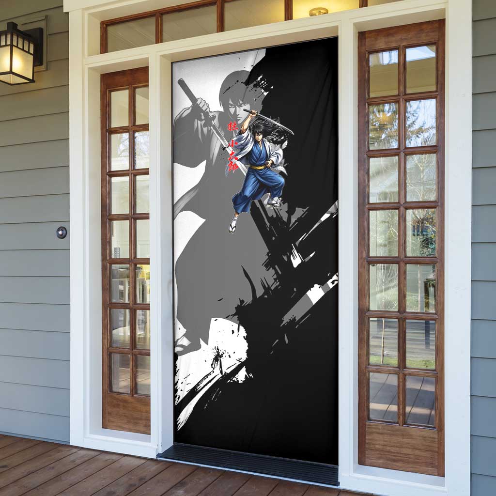 Kotaro Katsura Door Cover Traditional Samurai Ink Style