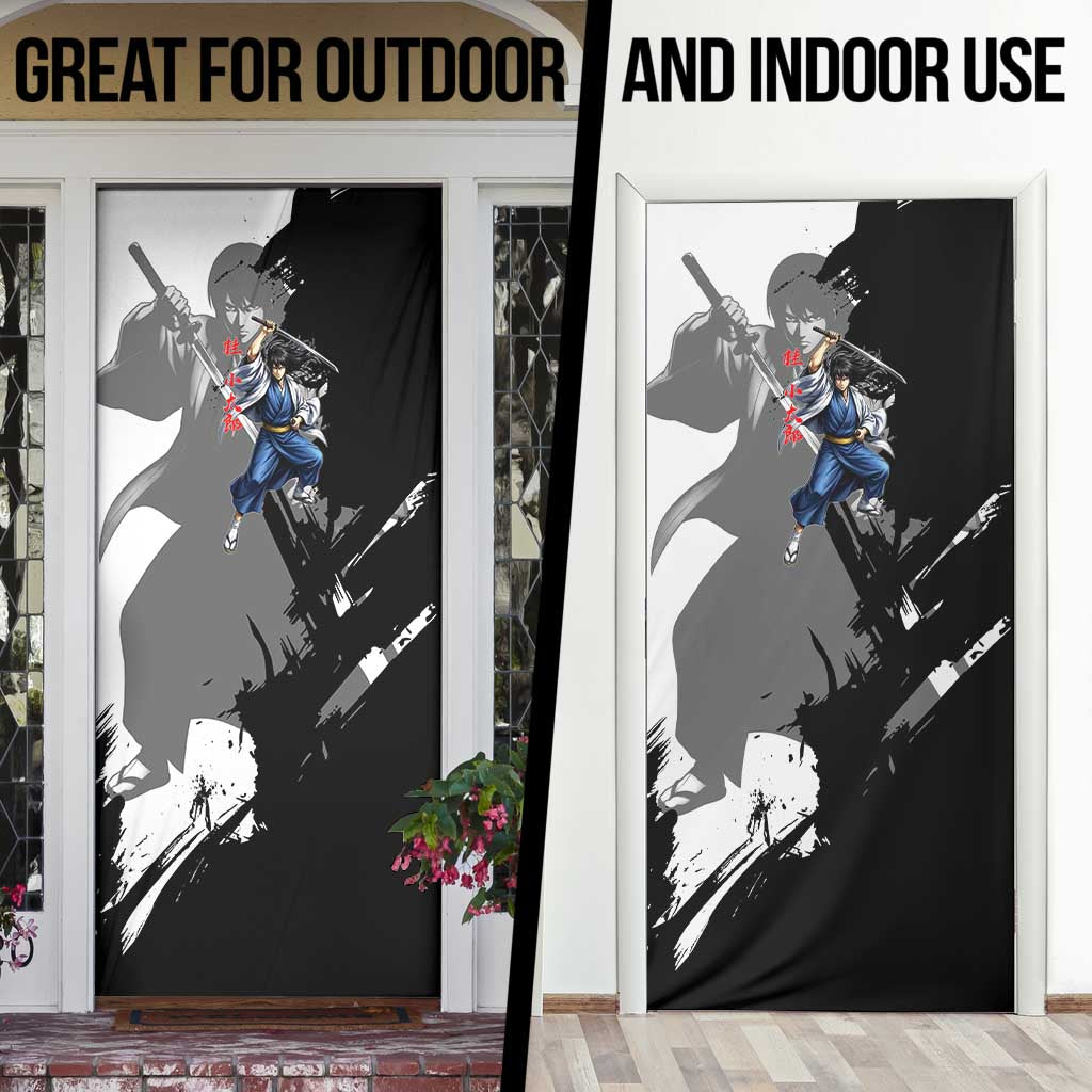 Kotaro Katsura Door Cover Traditional Samurai Ink Style