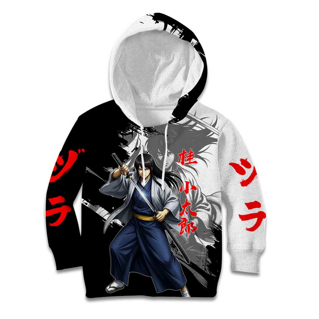 Kotaro Katsura Kid Hoodie Traditional Samurai Ink Style