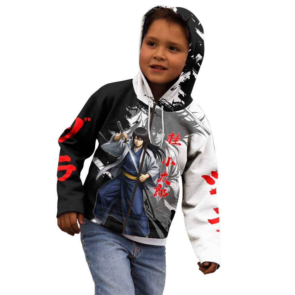 Kotaro Katsura Kid Hoodie Traditional Samurai Ink Style