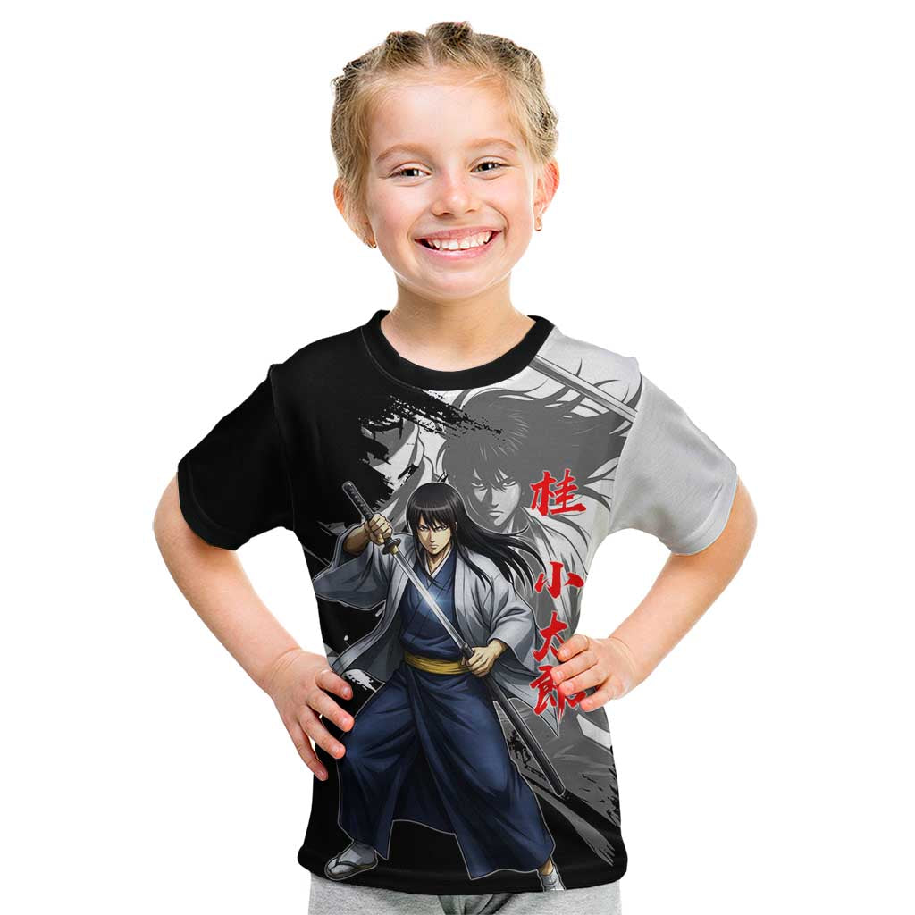 Kotaro Katsura Kid T Shirt Traditional Samurai Ink Style