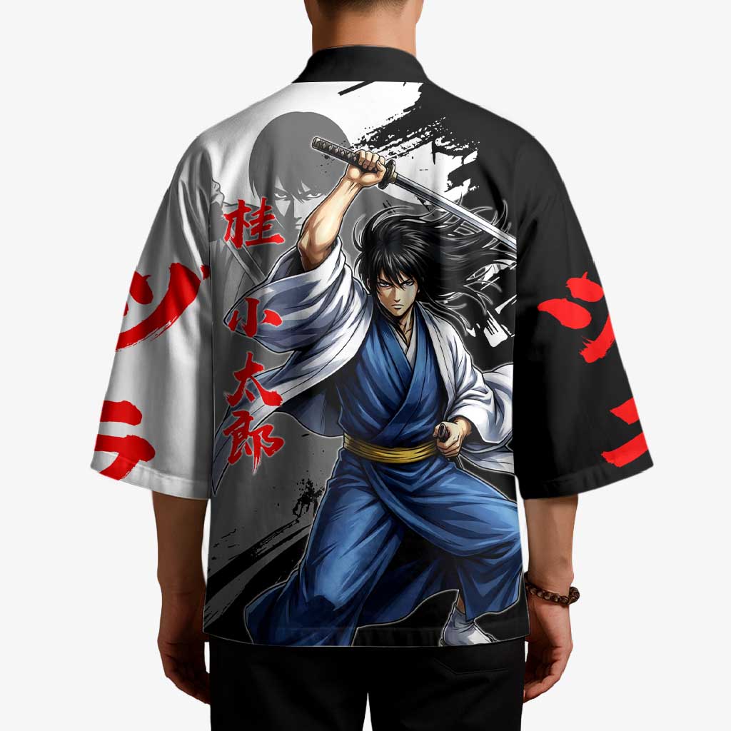 Kotaro Katsura Kimono Traditional Samurai Ink Style